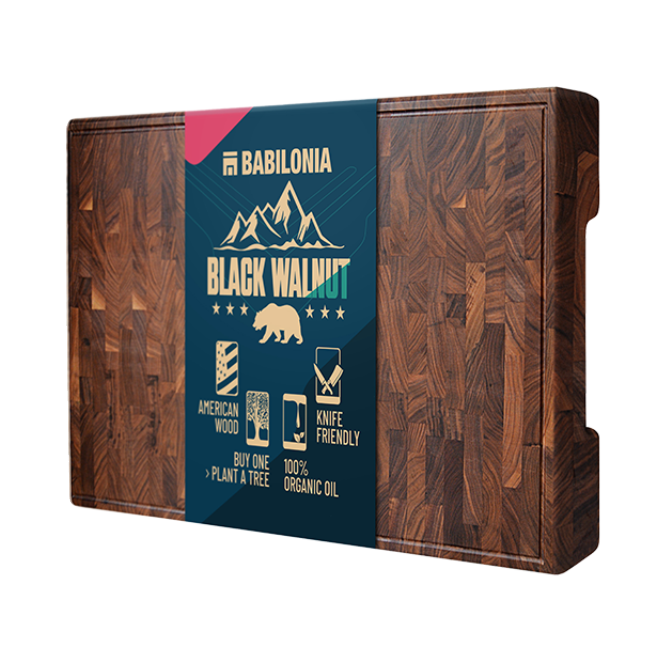 American Black Walnut Block