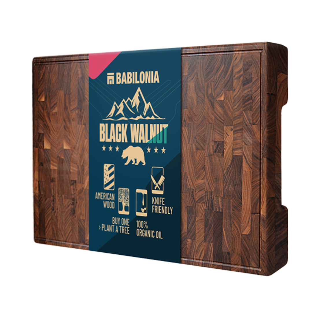 American Black Walnut Block