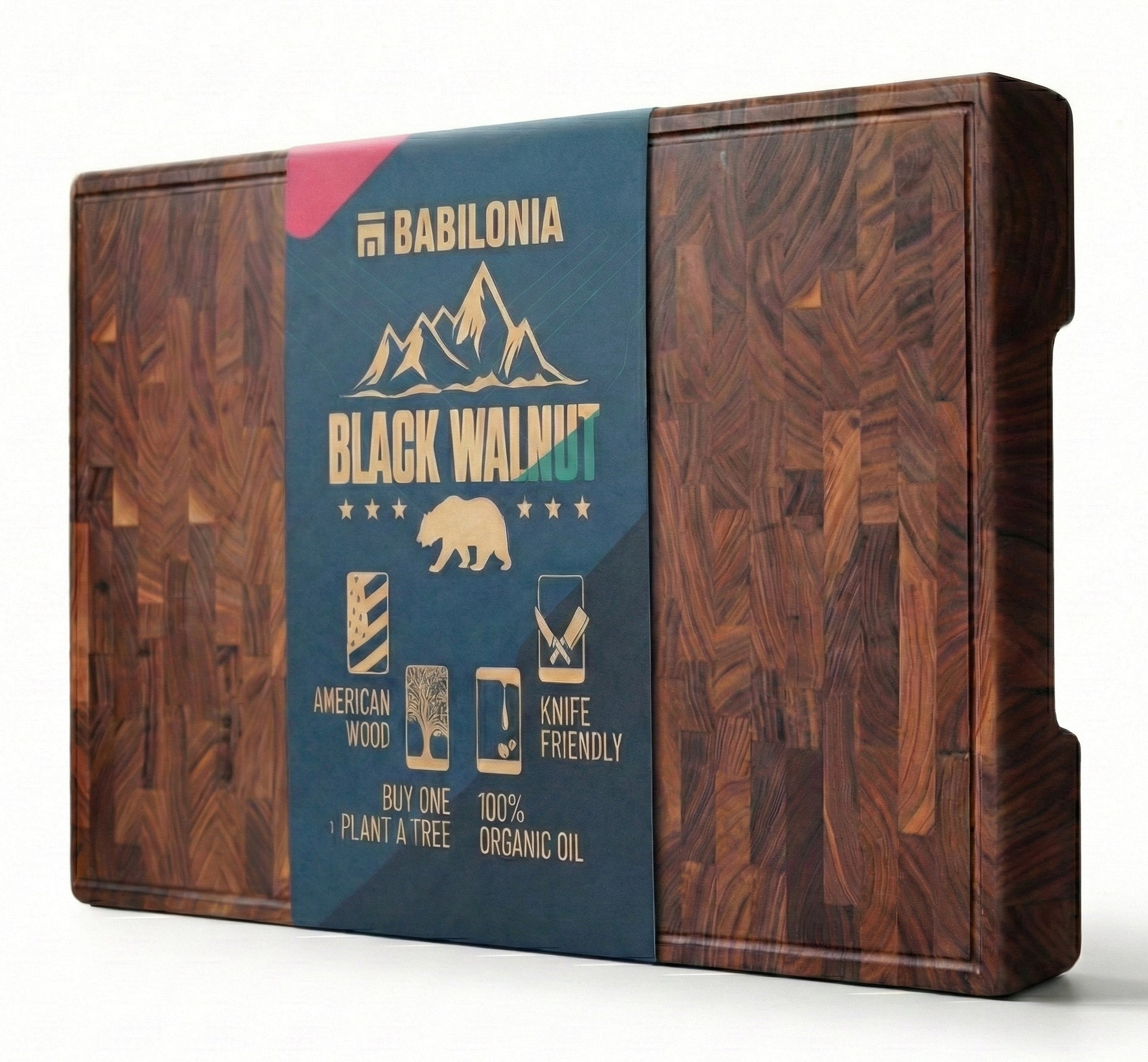 American Black Walnut Block